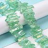 Natural Quartz Crystal Points Beads Strands G-K181-B32-4