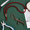 2Pcs Brass Beads KK-HY0003-93-4