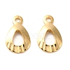 Brass Charms KK-F907-03A-G-1
