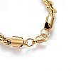 304 Stainless Steel Rope Chain Bracelets X-BJEW-H574-04G-3