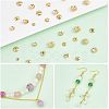 160Pcs 8 Style 304 Stainless Steel Bead Caps STAS-PH0004-45-4