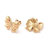 304 Stainless Steel Stud Earrings EJEW-S227-30G-06-2