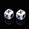 Opaque Acrylic Beads SACR-S273-35A-01-3