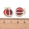 Alloy Enamel Pendants ENAM-N069-07KCG-3