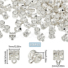 240Pcs Tibetan Style Alloy Tube Bails TIBE-SP0001-09S-2