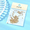 SHEGRACE Brass Textured Round Beads XGRPCU075-296G-6