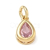 Brass Pave Cubic Zirconia Charms KK-CBA56EF-34A-G03-1