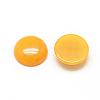 Natural White Jade Cabochons G-R416-10mm-06-2