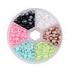 1 Box Half Round Domed ABS Plastic Imitation Pearl Cabochons SACR-X0001-B-2