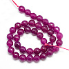 Natural White Jade Bead Strands X-G-R346-6mm-11-2