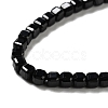 Natural Black Spinel Beads Strands G-D467-A04-01-3