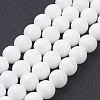 Natural Mashan Jade Round Beads Strands G-D263-10mm-XS01-4