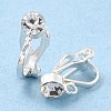 Brass Clip-on Earring Findings LS-KK-C219-01S-2
