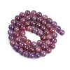Natural Gemstone Ruby Round Beads Strands G-O017-7mm-06-01-5