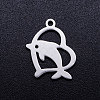 Non-Tarnish 201 Stainless Steel Hollow Pendants STAS-Q201-JN283-1-1