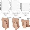 3 Sets 3 Styles MDF Board Heat Transfer Blanks Photo Frame DIY-BC0002-82-3