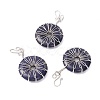 Synthetic Blue Goldstone Big Pendants G-P459-01P-B-1