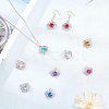 UV Plating ABS Plastic Pendants KY-CA0001-02-5