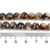 Sythetic Amber Beads Strands G-M199-02E-4