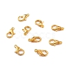 Zinc Alloy Lobster Claw Clasps PALLOY-YW0001-12G-7