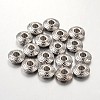 Tibetan Style Alloy Spacer Beads TIBEB-R011-P-LF-1