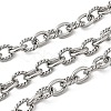304 Stainless Steel Twist Cable Chains CHS-K024-11P-1