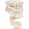 1 Roll Polyester Ruffled Ribbon SRIB-CY0001-14E-1