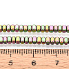 Electroplated Synthetic Non-magnetic Hematite Beads Strands G-T139-61E-4