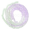 Transparent Glass Beads Strands GLAA-YW0001-59C-1