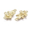 Brass Link Cabochon Settings KK-S349-297-NF-3