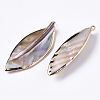 Natural Freshwater Shell Big Pendants SHEL-R048-09-2