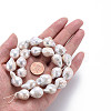 Natural Baroque Pearl Keshi Pearl Beads Strands PEAR-S019-05B-6