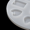 Geometrical Shape DIY Pendant Silicone Molds DIY-E070-01A-5