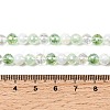 Electroplate Glass Beads Strands EGLA-D300-06-6mm-23-5