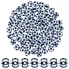 100Pcs Opaque Acrylic Beads MACR-SC0002-47-1