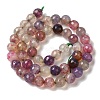 Dyed & Heated Natural Dragon Veins Agate Beads Strands G-P539-A01-01-3