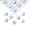 Glass Rhinestone Cabochons MRMJ-N029-04A-15-2