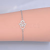 Tarnish Resistant 201 Stainless Steel Link Bracelets LS-BJEW-T011-JN494-1-2