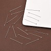 Tarnish Resistant 304 Stainless Steel Eye Pin X-STAS-R045-40mm-4
