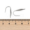 304 Stainless Steel Ear Wire Accessory STAS-Q336-12B-P-3