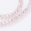 Electroplate Glass Beads Strands EGLA-R048-2mm-31-3