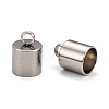 Tarnish Resistant 304 Stainless Steel Cord Ends STAS-E020-8-2