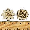 100 Pcs Wood Pendants X1-WOOD-G020-10-3