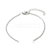 Tarnish Resistant 316 Surgical Stainless Steel Box Chains Bracelet Making X-AJEW-JB01065-1
