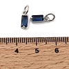 Brass Pave Cubic Zirconia Charms KK-F894-13P-01-3