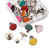 Alloy Button Pins for Jeans PALLOY-PJ0001-06-4