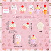 50Pcs Opaque Resin Decoden Cabochons CRES-SC0002-46-2