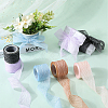 Polyester Pleated Ribbons SRIB-WH20020-005E-5