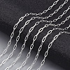 Brass Paperclip Chains X-CHC-S008-001D-S-2