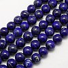 Natural Lapis Lazuli Beads Strands G-G423-5mm-AB-1